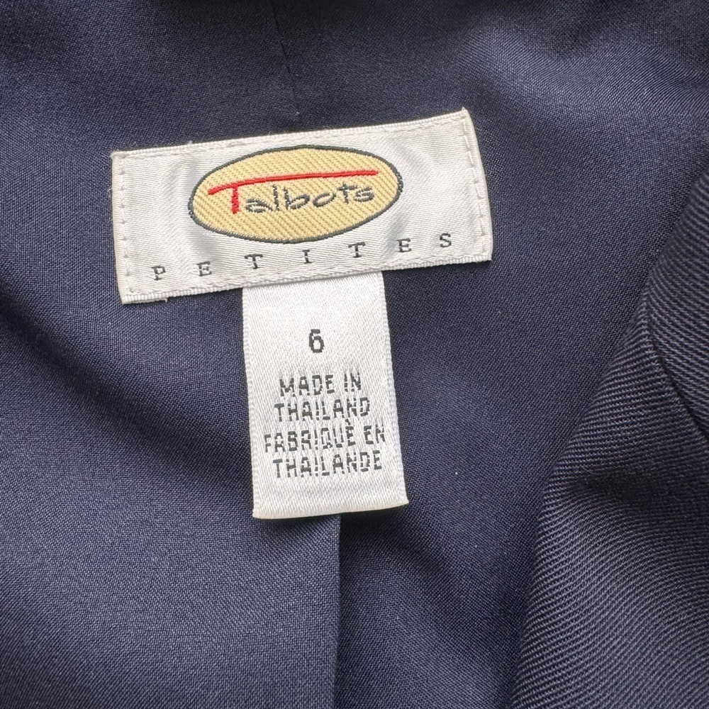 Talbots Black blazer size 6 - Picture 8 of 8